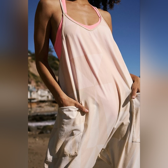 Free People Hot Shot Printed Onesie, Incline Bambo Combo, NWOT, Size S - Picture 3 of 6